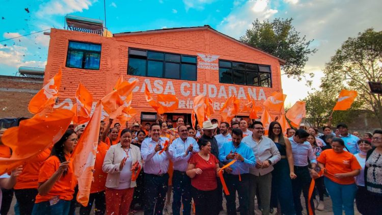Inauguran Casa Ciudadana de la Fuerza Naranja en Tarímbaro