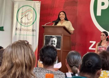 Respalda Adriana Campos Huirache nuevas dirigencias del ONMPRI Zamora