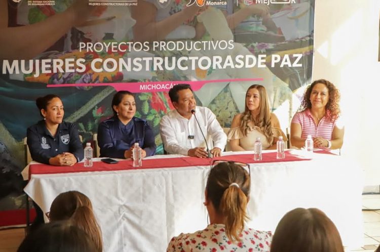 Quiroga se fortalece con la integración de mujeres al programa MUCPAZ