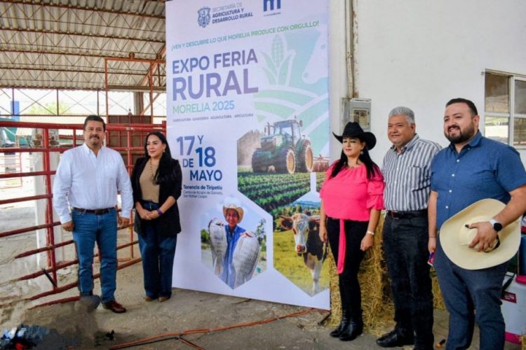 Presenta Gobierno de Morelia Expo Feria Rural 2025