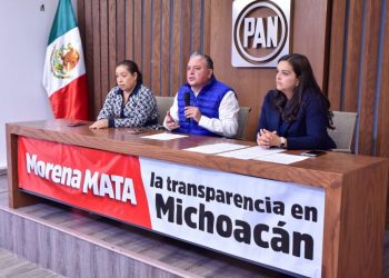 Morena terminó matando a la transparencia en Michoacán: PAN