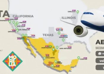 Morelia se conecta con Chicago con nueva ruta aérea