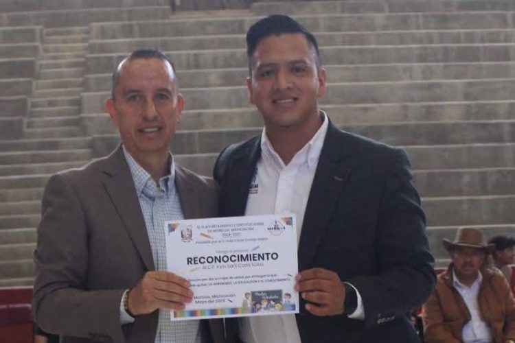 En Morelos, edil Julio César Conejo Alejos reconoce a las y los docentes en su día*