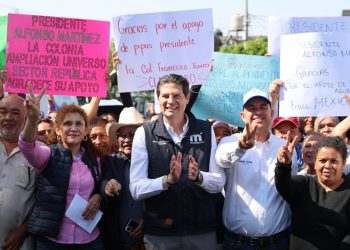 Alfonso Martínez arranca programa de suministro de agua en pipas