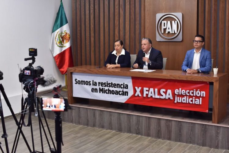 Morena busca endilgar el fraude de elección judicial a órganos electorales: PAN