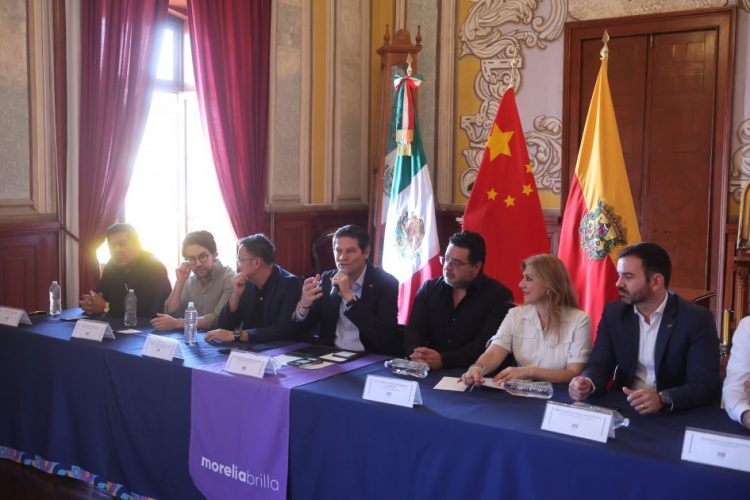 Confirma Alfonso Martínez, gira de comitiva china a Morelia y Lázaro Cárdenas