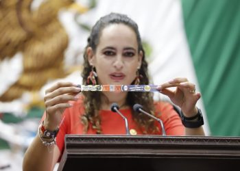 Por un entono libre de violencia, propone Sandra Arreola tipificar la Sumisión Química en el Código Penal de Michoacán