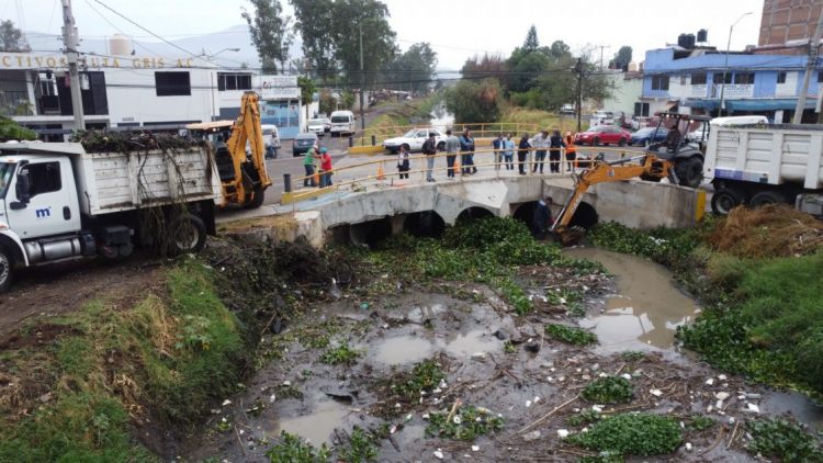 Gobierno de Morelia interviene 30 km de drenes y ríos con limpieza preventiva