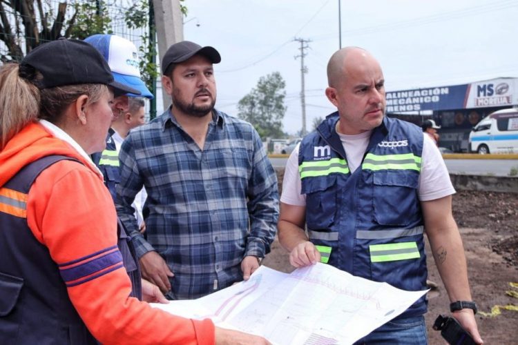 Supervisa OOAPAS obras clave para mejorar la infraestructura hidráulica de Morelia