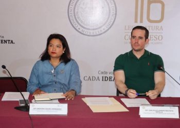 Desde tribuna, Eréndira Isauro llama a sus compañeras y compañeros a defender derechos de los migrantes