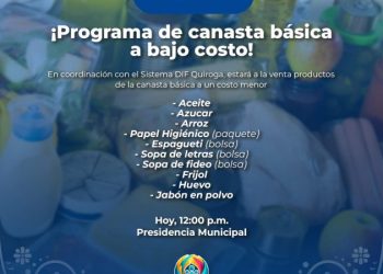 “Seguimos cuidando la economía de las familias quiroguenses”: Alma Mireya González Sánchez