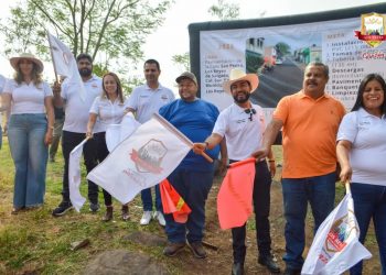 El desarrollo llega a la Colonia San Gabriel 1, Humberto Jiménez arranca más obras en Los Reyes