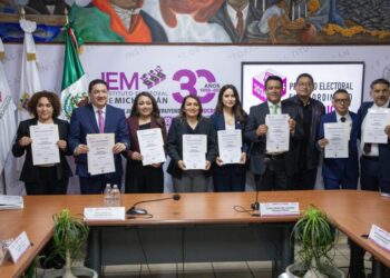 Entrega el IEM constancias de mayoría a Magistraturas Civiles