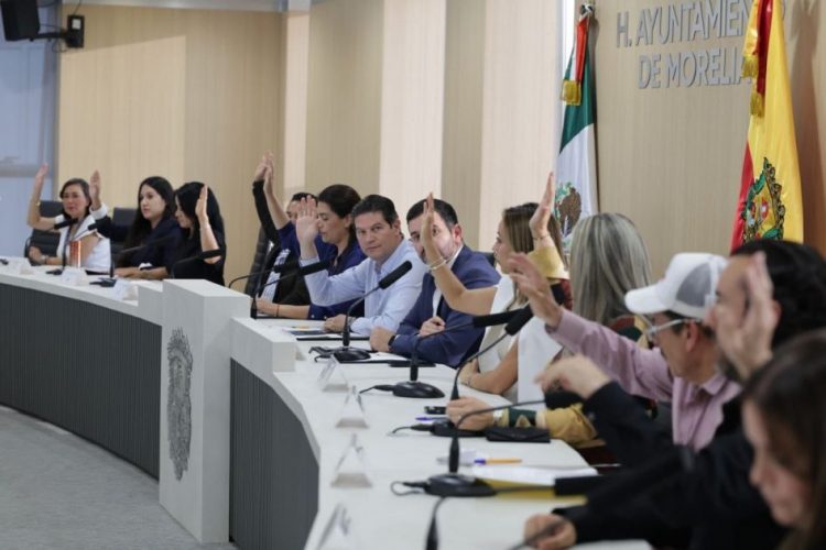 Ayuntamiento de Morelia aprueba ampliación líquida del presupuesto 2025 para obras y programas