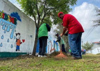 Gobierno de Morelia y vecinos realizan exitosa jornada de limpieza en Los Pinos
