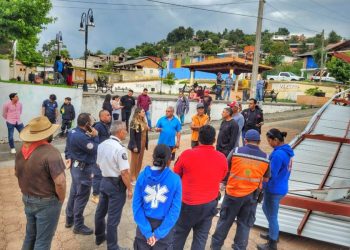 El Gobierno Municipal de Salvador Escalante refuerza acciones en Opopeo tras fenómeno meteorológico