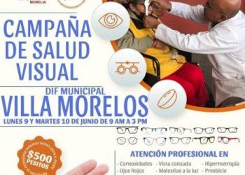 Impulsa Ayuntamiento de Morelos el bienestar visual con atención profesional y accesible