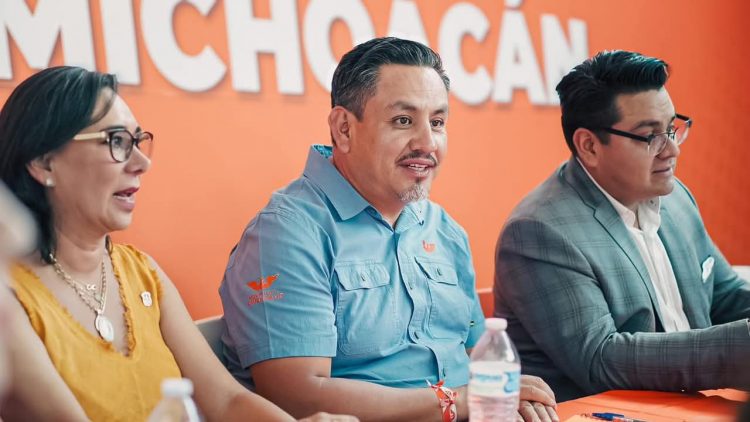 Fuerza Naranja avanza con paso firme en Morelia: Víctor Manríquez