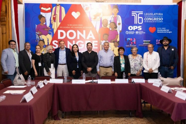 Congreso del Estado se suma a visibilizar la importancia de la donación voluntaria de sangre