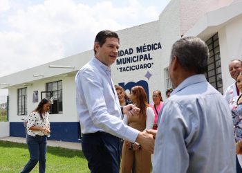 Alfonso Martínez dignifica la salud en Morelia