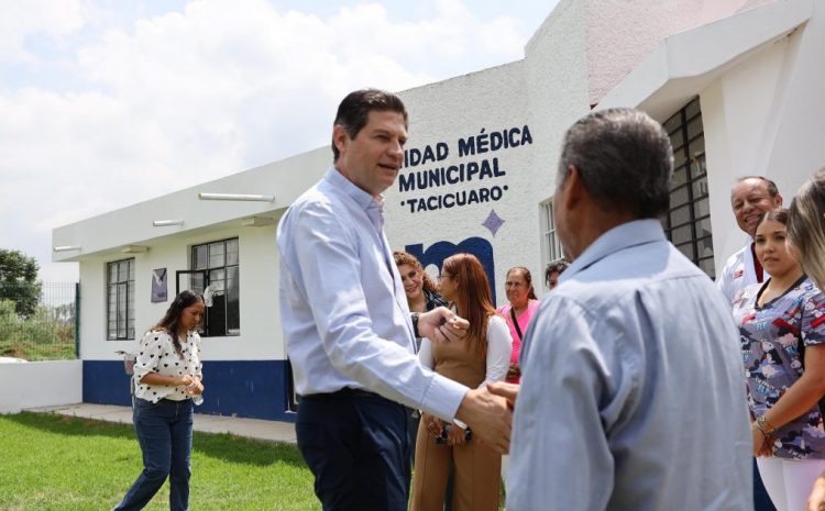 Alfonso Martínez dignifica la salud en Morelia