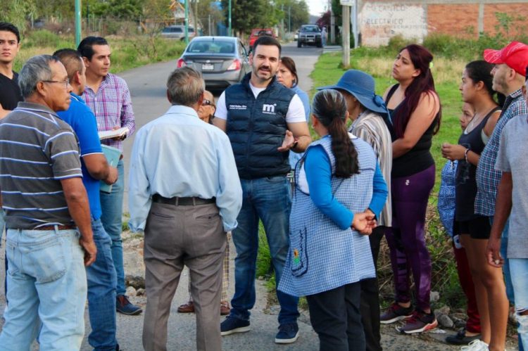 Gobierno de Morelia fortalece la cercanía con la ciudadanía en Los Encinos