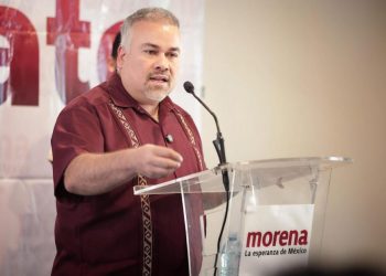 Acusa líder de Morena, Jesús Mora al STASPE y a Pasalagua de frenar el progreso de Michoacán