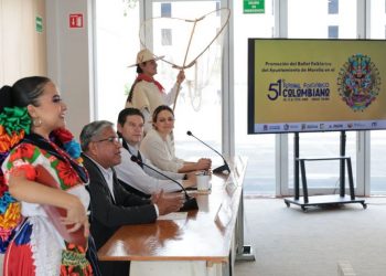 Morelia presente en el Festival Folclórico Colombiano