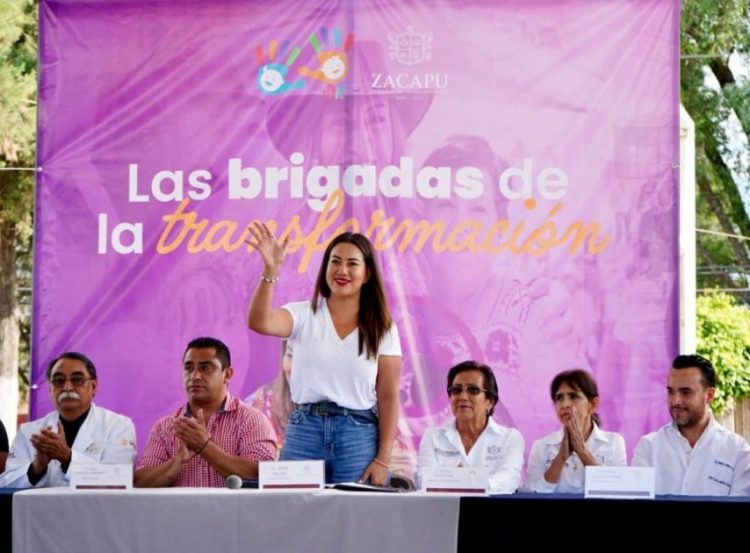 Mónica Valdez pone en marcha las Brigadas de la Transformación en Zacapu