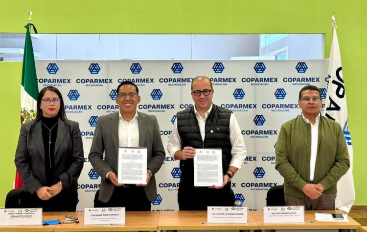 Conalep y Coparmex se unen para potenciar modelo de Educación Dual