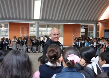 Adolfo Torres promueve cultura ambiental en escuelas de Morelia, con programa ‘Guardianes del Agua’