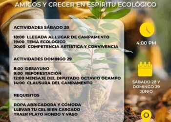 PRD Michoacán lanza agenda verde con apoyo de juventudes en Peribán