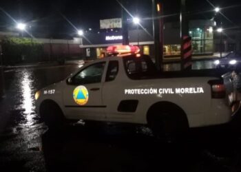 Gobierno de Morelia activa protocolos preventivos durante tormenta nocturna