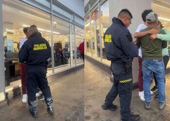 Policía Morelia localiza a joven víctima de secuestro virtual y lo entrega sano y salvo a sus familiares