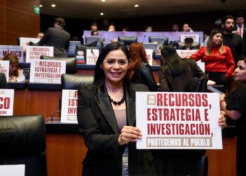 Araceli Saucedo cumple con Michoacán y con México al respaldar reformas en seguridad