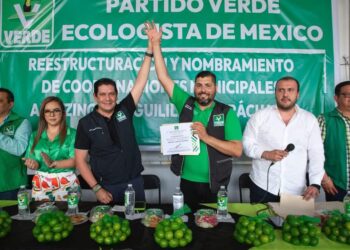 Reconoce Ernesto Núñez Aguilar el fortalecimiento del Partido Verde en Tierra Caliente