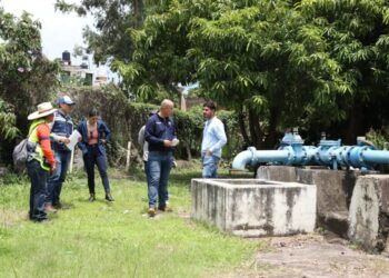 Supervisa Adolfo Torres importantes obras hidráulicas que beneficiarán a más de 320 mil habitantes de Morelia