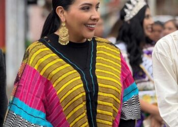 Adriana Campos Huirache destaca la importancia de preservar nuestras tradiciones en la Expo Feria Chilchota 2025