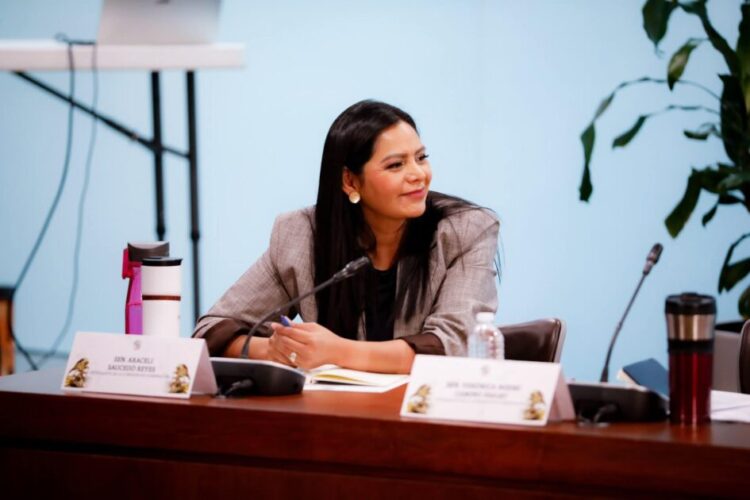 Araceli Saucedo reafirma su compromiso con el fortalecimiento del Consejo del Sistema Nacional de Búsqueda de Personas