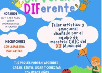 Ayuntamiento de Morelos invita a vivir “Un verano DIFerente” con talleres gratuitos para niñas y niños
