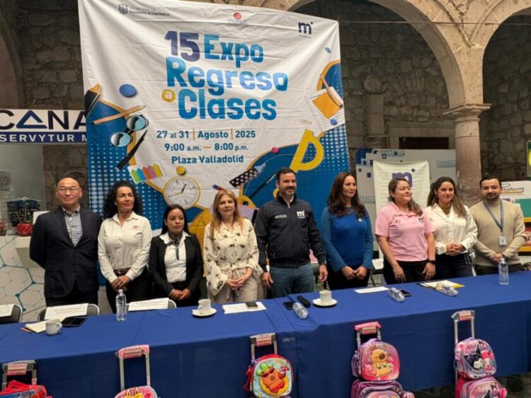 Invita Gobierno de Morelia a la Expo ‘Regreso a Clases’