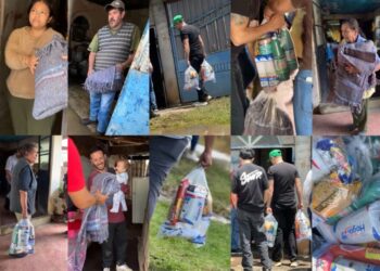 Adriana Campos respalda a familias afectadas por la inundación en Purépero