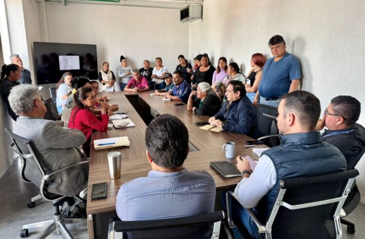 Yankel Benítez coordina obra en colonia Rubén Jaramillo