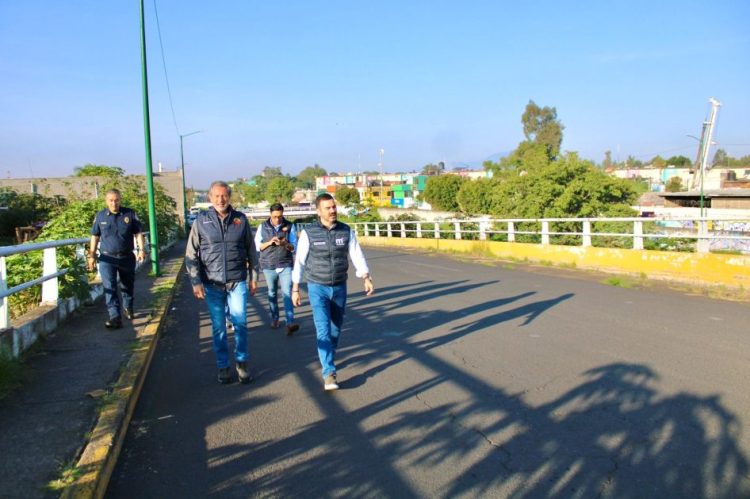 Yankel Benítez supervisa niveles de ríos y drenes de Morelia