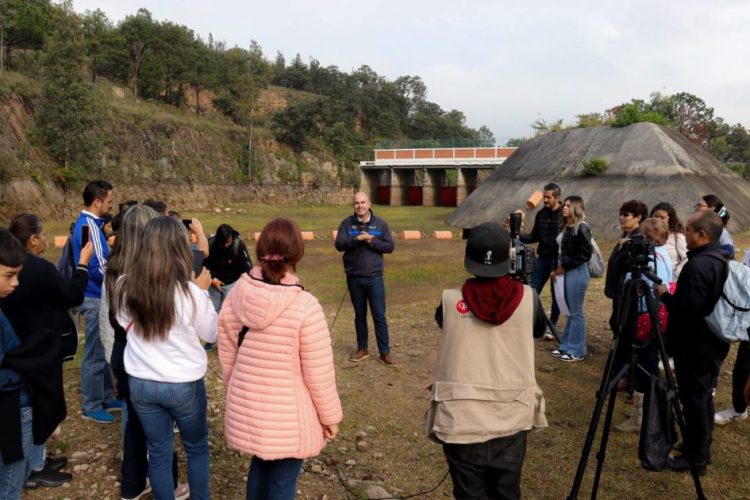 Adolfo Torres encabezó recorrido con encargados del orden en la Presa de Cointzio