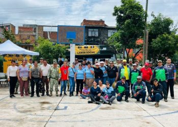Gobierno de Morelia, vecinos y Ejército Mexicano realizan jornada integral en Colonia Loma Larga