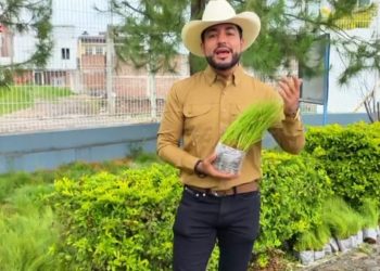 Ayuntamiento de Los Reyes impulsa la plantación de más de 80 mil árboles, Humberto Jiménez convoca a la población a participar