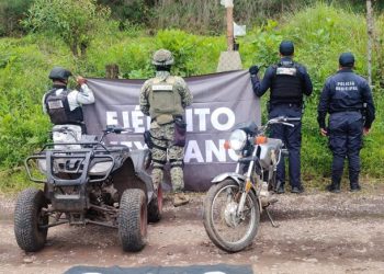 En Uruapan son Asegurados 2 vehículos y 2 kilos de metanfetamina