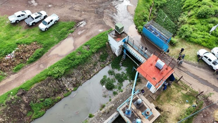 Supervisa Adolfo Torres niveles de ríos y brinda atención a zonas afectadas por lluvias