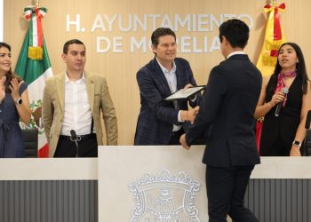 Alfonso Martínez instala Cabildo Juvenil de Morelia